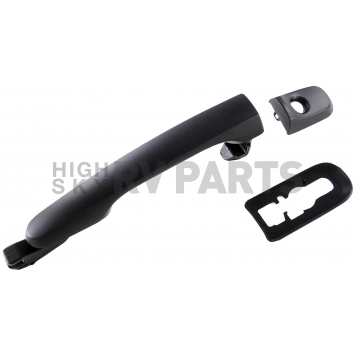 Help! By Dorman Exterior Door Handle - Plastic Black Single - 81952-2