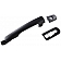 Help! By Dorman Exterior Door Handle - Plastic Black Single - 81952