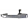Help! By Dorman Exterior Door Handle - Plastic Silver Single - 81954