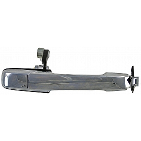 Help! By Dorman Exterior Door Handle - Plastic Silver Single - 81955
