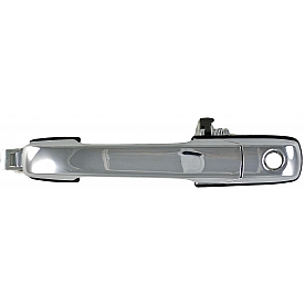 Help! By Dorman Exterior Door Handle - Plastic Silver Single - 81956