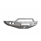 Road Armor Bumper Stealth Pre-Runner 1-Piece Design Steel Natural - 40804ZNW