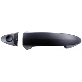Help! By Dorman Exterior Door Handle - Plastic Black Single - 81960