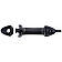Help! By Dorman Exterior Door Handle - Plastic Black Single - 81960