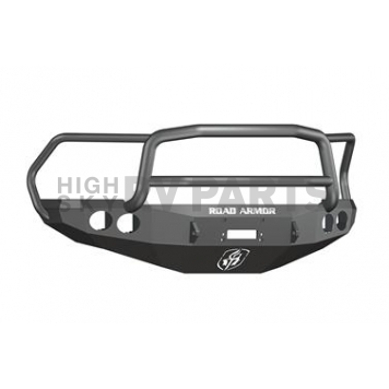 Road Armor Bumper Stealth Lonestar 1-Piece Design Steel Black - 40805B