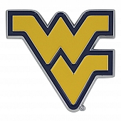 Fan Mat Emblem - University Of West Virginia Metal - 22264