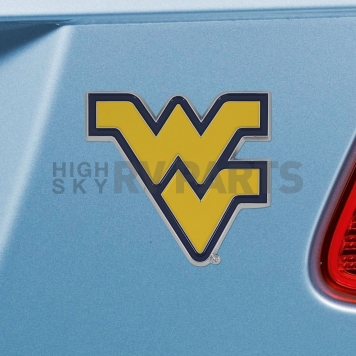 Fan Mat Emblem - University Of West Virginia Metal - 22264-1