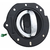 Help! By Dorman Interior Door Handle - Paddle OEM Black Housing With Silver Lever Single - 88238