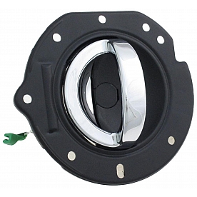 Help! By Dorman Interior Door Handle - Paddle OEM Black Housing With Silver Lever Single - 88238