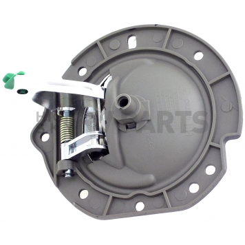 Help! By Dorman Interior Door Handle - Paddle OEM Black Housing With Silver Lever Single - 88238-1
