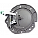Help! By Dorman Interior Door Handle - Paddle OEM Black Housing With Silver Lever Single - 88238