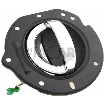Help! By Dorman Interior Door Handle - Paddle OEM Black Housing With Silver Lever Single - 88238-2