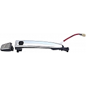Help! By Dorman Exterior Door Handle - Plastic Black With Silver Insert Single - 93019