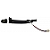 Help! By Dorman Exterior Door Handle - Plastic Black With Silver Insert Single - 93019