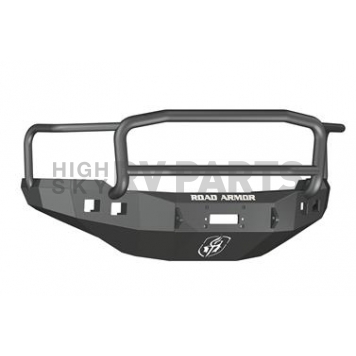 Road Armor Bumper Stealth Lonestar 1-Piece Design Steel Black - 382R5B