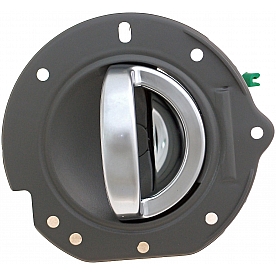 Help! By Dorman Interior Door Handle - Paddle OEM Gray Housing With Silver Lever Single - 88243
