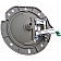 Help! By Dorman Interior Door Handle - Paddle OEM Gray Housing With Silver Lever Single - 88243
