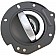 Help! By Dorman Interior Door Handle - Paddle OEM Gray Housing With Silver Lever Single - 88243