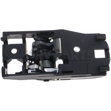Help! By Dorman Interior Door Handle - Plastic Black Housing With Silver Lever And Gray Knob Single - 83909-1