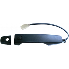 Help! By Dorman Exterior Door Handle - Plastic Black Single - 93023