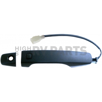 Help! By Dorman Exterior Door Handle - Plastic Black Single - 93023