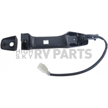 Help! By Dorman Exterior Door Handle - Plastic Black Single - 93023-1