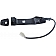 Help! By Dorman Exterior Door Handle - Plastic Black Single - 93023