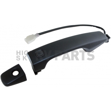 Help! By Dorman Exterior Door Handle - Plastic Black Single - 93023-2