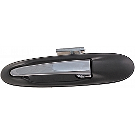 Help! By Dorman Exterior Door Handle - Plastic Silver Lever And Black Housing Single - 83314