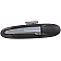 Help! By Dorman Exterior Door Handle - Plastic Silver Lever And Black Housing Single - 83314