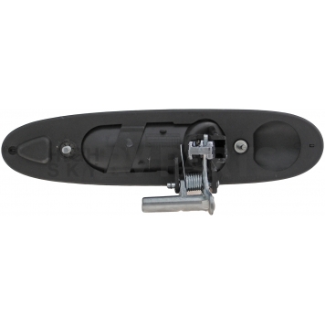 Help! By Dorman Exterior Door Handle - Plastic Silver Lever And Black Housing Single - 83314-1