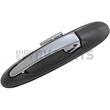 Help! By Dorman Exterior Door Handle - Plastic Silver Lever And Black Housing Single - 83314-2