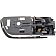 Help! By Dorman Interior Door Handle - Lever Plastic Gray Single - 83912