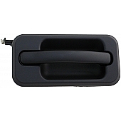 Help! By Dorman Exterior Door Handle - Plastic Black Single - 83394