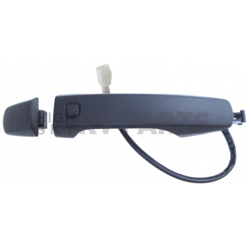Help! By Dorman Exterior Door Handle - Plastic Black Single - 93025