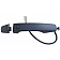 Help! By Dorman Exterior Door Handle - Plastic Black Single - 93025