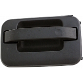 Help! By Dorman Exterior Door Handle - Plastic Black Single - 83316