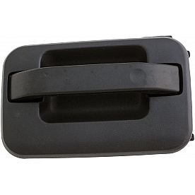 Help! By Dorman Exterior Door Handle - Plastic Black Single - 83316