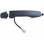 Help! By Dorman Exterior Door Handle - Plastic Black Single - 93026