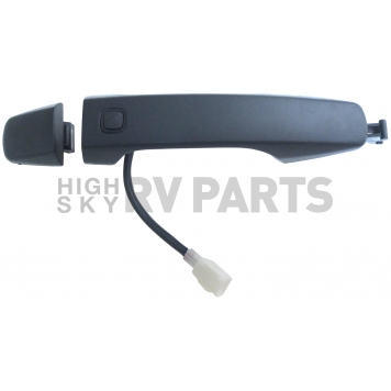 Help! By Dorman Exterior Door Handle - Plastic Black Single - 93026