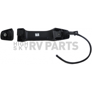 Help! By Dorman Exterior Door Handle - Plastic Black Single - 93026-1
