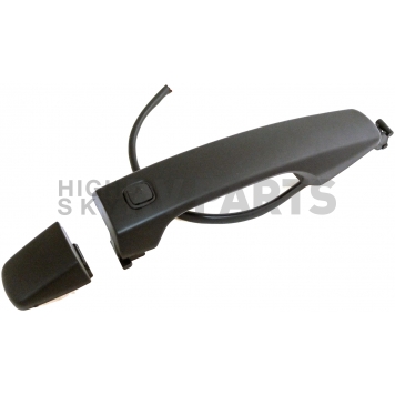 Help! By Dorman Exterior Door Handle - Plastic Black Single - 93026-2