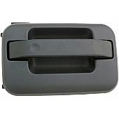 Help! By Dorman Exterior Door Handle - Plastic Black Single - 83317