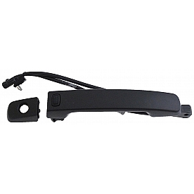 Help! By Dorman Exterior Door Handle - Plastic Black Single - 93038