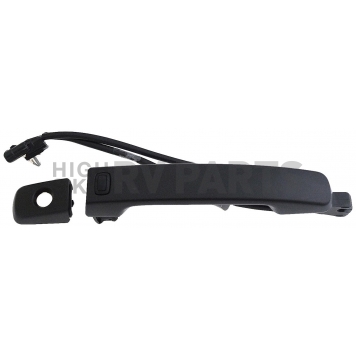 Help! By Dorman Exterior Door Handle - Plastic Black Single - 93038