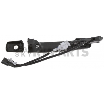 Help! By Dorman Exterior Door Handle - Plastic Black Single - 93038-1