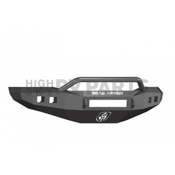Road Armor Bumper Stealth Pre-Runner 1-Piece Design Steel Black - 406R4BNW