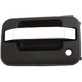 Help! By Dorman Exterior Door Handle - Plastic Silver Lever And Black Housing Single - 83318