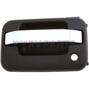 Help! By Dorman Exterior Door Handle - Plastic Silver Lever And Black Housing Single - 83318