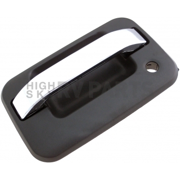 Help! By Dorman Exterior Door Handle - Plastic Silver Lever And Black Housing Single - 83318-2